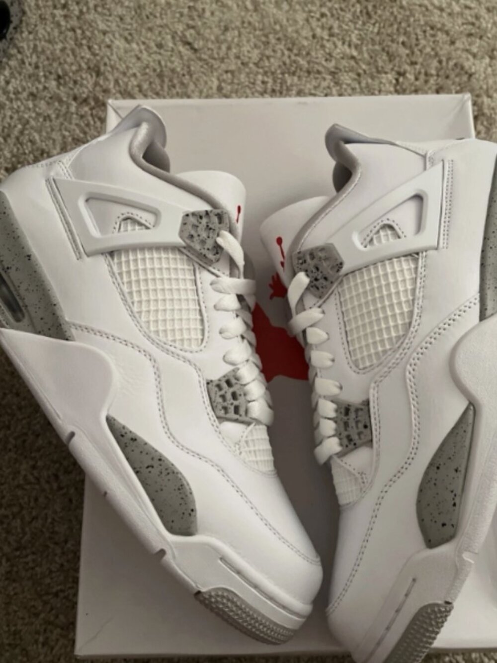 Air Jordan 4 White Oreo